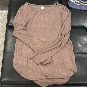 Old Navy Light Brown Knit Top